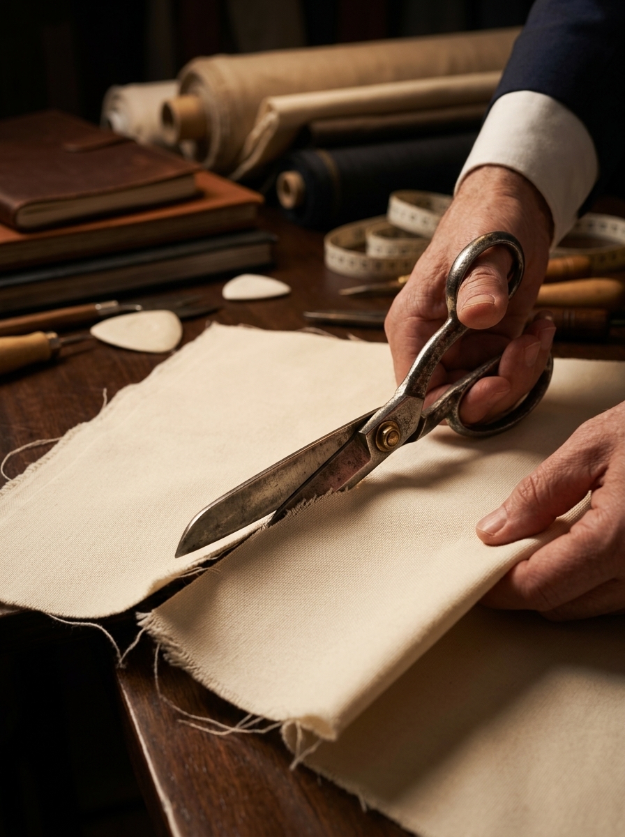 Hand cut